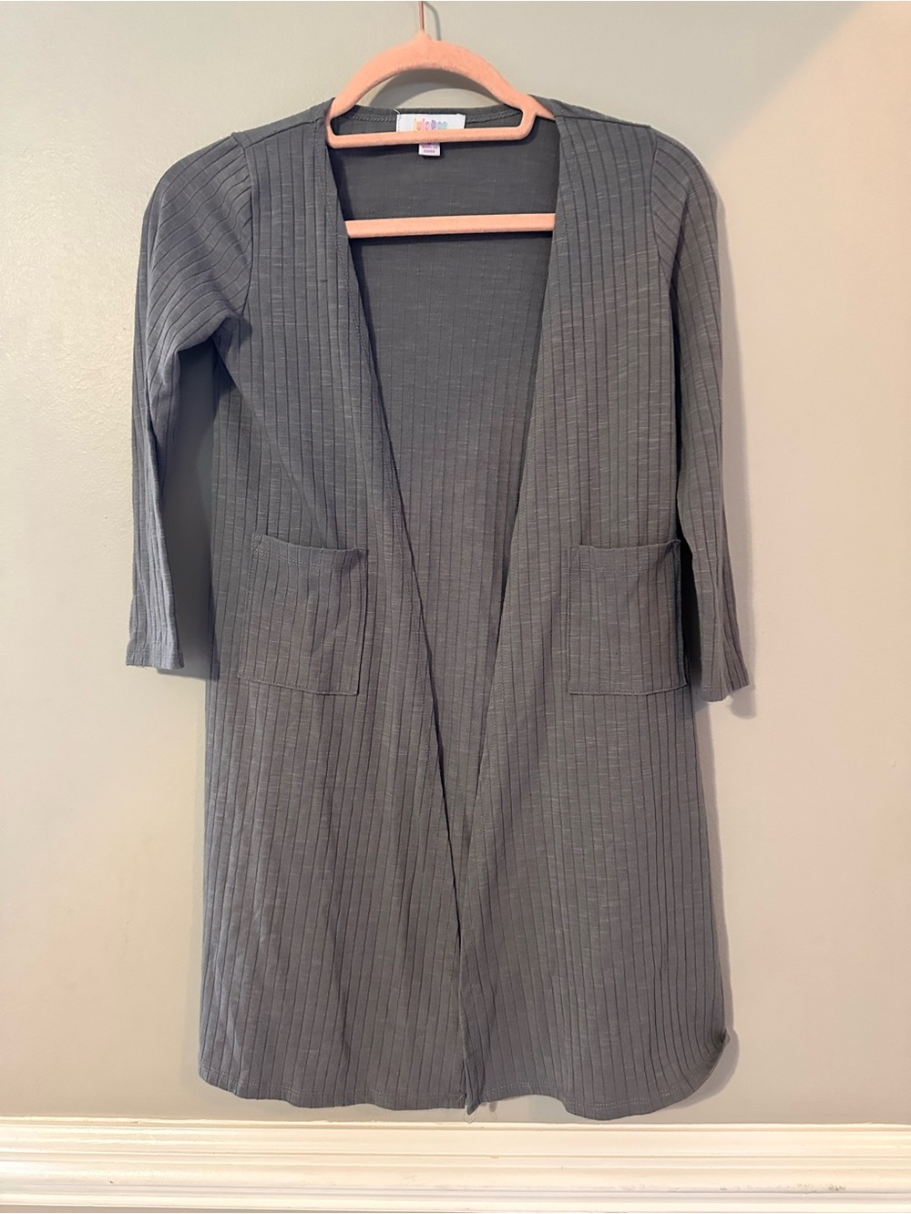 Lula Roe Girls Cardigan size 8